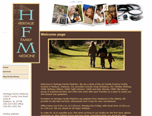 Tablet Screenshot of heritagefamilymed.net